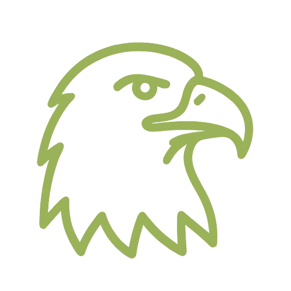 Eagle image icon for eagle tier indoor golf simulator membership